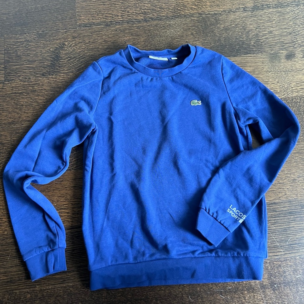 Lacoste Blue Sweatshirt